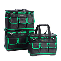 Oxford Cloth Electrician Tool Bag, Thickened Canvas Carpenter Tool Pouch, Portable Repair Kit