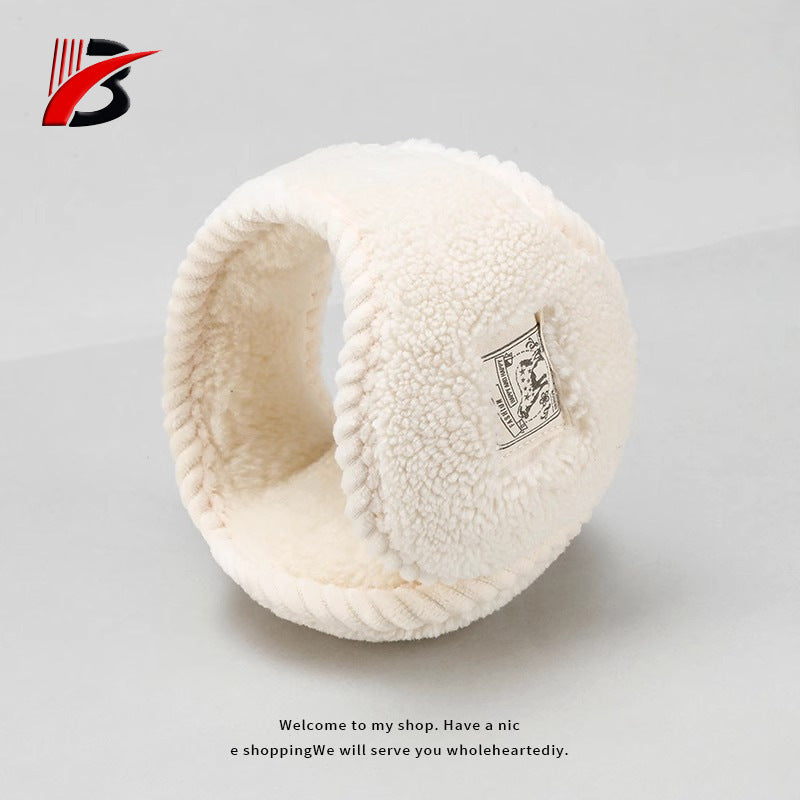 Winter Warm Earmuffs for Men and Women, Plush Ear Covers for Outdoor Cycling and Cold Protection