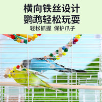 Large Luxury Bird Cage for Parrots, Cockatiels, Peonies, and Pearl Birds