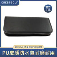 Golf Putting Trainer Set, Indoor Rosewood Golf Practice Aid, Business Gift