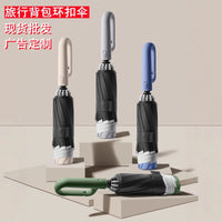 Automatic Windproof UV Protection Umbrella with Hook Handle for Travel