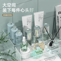 Stackable Clear Drawer Organizer for Cosmetics, Stationery, and Kitchen Tools