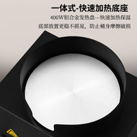 Electric Buffet Milk Dispenser Glass Jar Coffee Urn Hotel Insulated Soy Milk Barrel Beverage Machine Juice Dispenser 7L