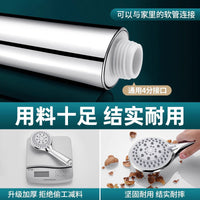 High Flow Shower Head for Home Water Heaters, Handheld, Non-Pressurized, Large Output