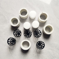 Aquatic Plant Fixing Kit - Ceramic Ring, Sponge Basket, Sinking Cup for Aquarium Landscaping