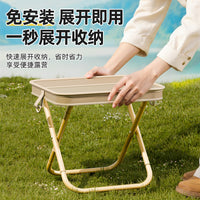Portable Folding Stool for Camping, Fishing, and Outdoor Activities