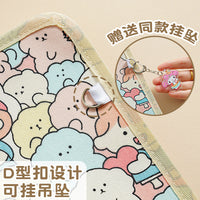 A5 Maternity Fabric Zippered Pregnancy Check-up Organizer Folder with Pockets
