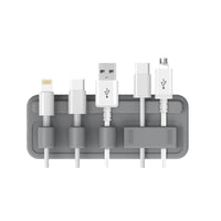 Magnetic Silicone Cable Organizer for Apple Devices - Desktop Data Cable Holder