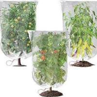 Heavy-Duty Garden Plant Protection Netting with Drawstring and Zipper for Fruit Trees and Vegetables