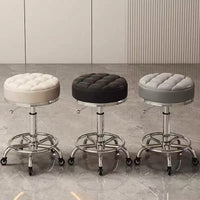 Adjustable Swivel Stool with Wheels for Salon, Spa, and Home Use