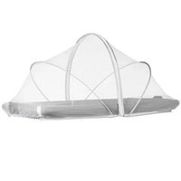 Full Coverage Baby Stroller Mosquito Net with Zipper and Adjustable Bottom, Foldable for Outdoor Use