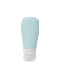 Food Grade Silicone Travel Bottles Set for Lotion, Shampoo, and Shower Gel - Portable Squeezable Containers