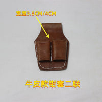 Electrician's Leather Tool Pouch for Pliers Wrenches and Small Hardware