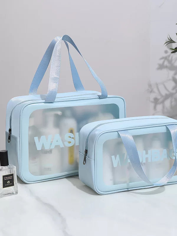 Wet Dry Separation Toiletry Bag for Travel, Swimming, and Daily Use - Portable Waterproof Large Capacity Cosmetic Organizer
