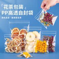 Clear Self-Sealing PP Bags for Tea, Jewelry, and Collectibles