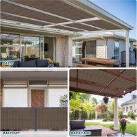 Balcony Privacy Screen Fence Netting for Outdoor Sun Shade and Heat Insulation