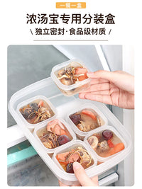 Baby Food Freezer Storage Containers with Lids - Silicone Ice Cube Trays for Purees, Broths, and Breast Milk