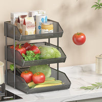Kitchen Countertop Vegetable and Fruit Storage Basket