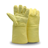 Heat Resistant Industrial Safety Gloves - 500°C High Temperature Protection, Thickened, Wear-Resistant, Flame Retardant