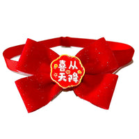 Pet Valentine's Day Bow Tie and Cotton Rope Heart Toy Set for Dogs