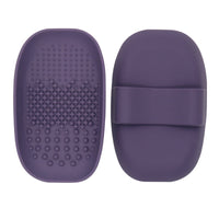 Makeup Brush Cleaning Mat with Hand-Held Design