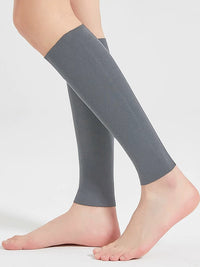 Modal Calf Compression Sleeves for Men and Women, Thin Leg Warmers for Ankle Support and Sports