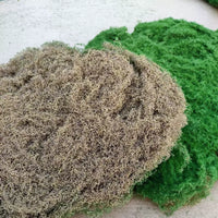 Artificial Moss Blocks for Landscaping and Decoration, Flexible and Stretchable