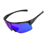 PGM Golf Sunglasses with 4 Interchangeable Polarized Lenses and Myopia Frame
