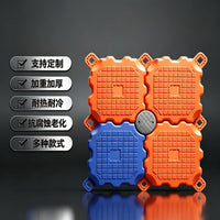 Modular Floating Dock Platform for Boats and Swimming Pools, Heavy-Duty Plastic Construction