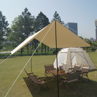 Outdoor Camping Sunshade Tarp Waterproof Oxford Cloth Portable Tent