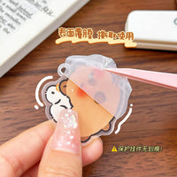 Cute Capybara Keychain Pendant for Backpacks and Keys