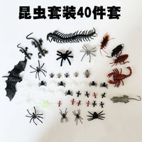 Realistic Insect and Animal Prank Toy Set for Halloween and Parties