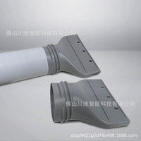 Portable AC Exhaust Hose Flat Nozzle Adapter for Window Vent
