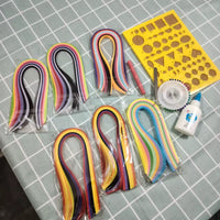 Quilling Paper Strips and Tools Kit for Beginners