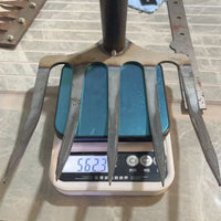 Manganese Steel Garden Rake for Soil Loosening and Cultivation