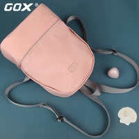 GOX Insulated Lunch Bag Backpack for Women, Aluminum Foil Thermal Bento Box Carrier