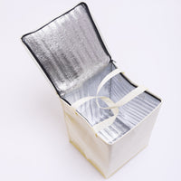 Insulated Cake Delivery Bag Non-Woven Aluminum Foil Cooler for Food Transport