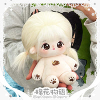 CottonStory Original 20cm Cotton Doll Plush Toy Changeable Outfit