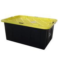 Thickened OZH Large Plastic Storage Box with Lid for Home Clothes Toys Car Trunk Organizer