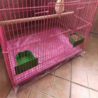 Disposable Pet Cage Tray Liners for Birds, Cats, Dogs, and Rabbits - 100 Count