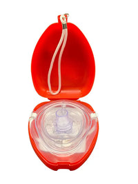 Pocket CPR Mask with One-Way Valve for Emergency Resuscitation