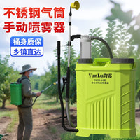 Manual Backpack Sprayer with Stainless Steel Pump for Agriculture and Garden