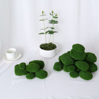 Artificial Moss Rocks for Terrariums, Planters, and Photography Props