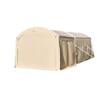 Inflatable Tunnel Tent for 6-8 People, Quick Setup, Rainproof Family Camping Tent