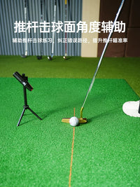 Caiton Laser Golf Putter Trainer Infrared Aiming Device for Indoor Putting Practice and Correction