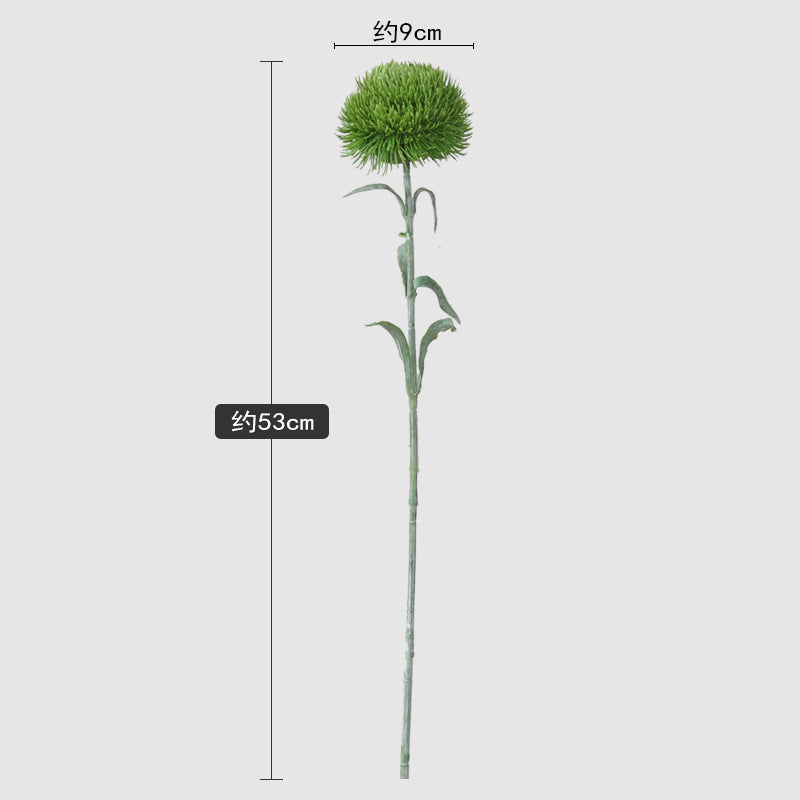 Artificial Dianthus Green Plant Ball for Photography Props and Decoration