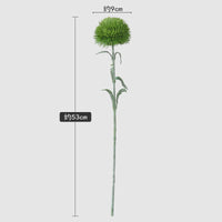 Artificial Dianthus Green Plant Ball for Photography Props and Decoration