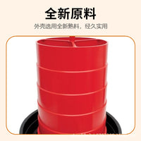 Thickened Poultry Feeder Bucket for Chickens, Anti-Scatter Design, 15kg Capacity