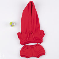 Doll Clothes Hoodie Set for Cotton Dolls 10cm, 15cm, 20cm