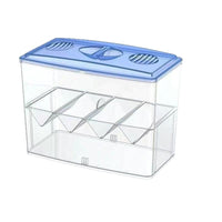 Acrylic Fish Tank Isolation Box Transparent Breeding Hatchery for Guppy Fry and Small Fish